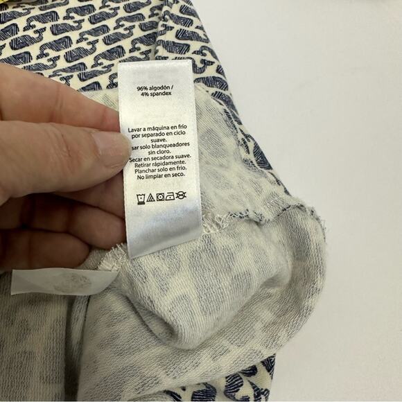 Vineyard Vines Girls’ Medium 10-12 Dress - Navy Blue Whale Print - Picture 9 of 11